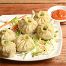 Steamed Vegetable Momos (8 Pieces)